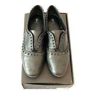 Frye Terri deco stud black size 9.5